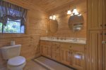 Loft Master Bathroom with Double Vanity 